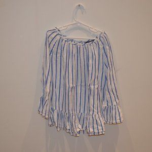 Polo Ralph Lauren Girls Blue and White Striped